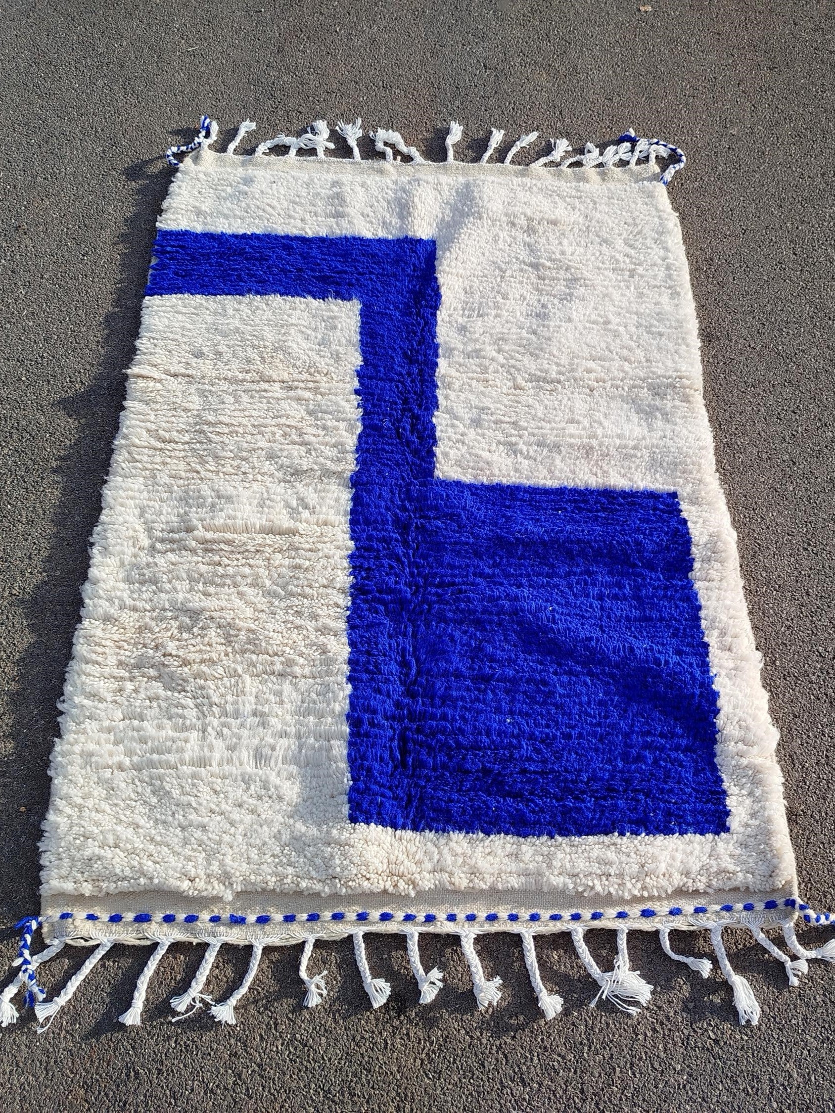 Tapis Berbère Bleu - Majorelle