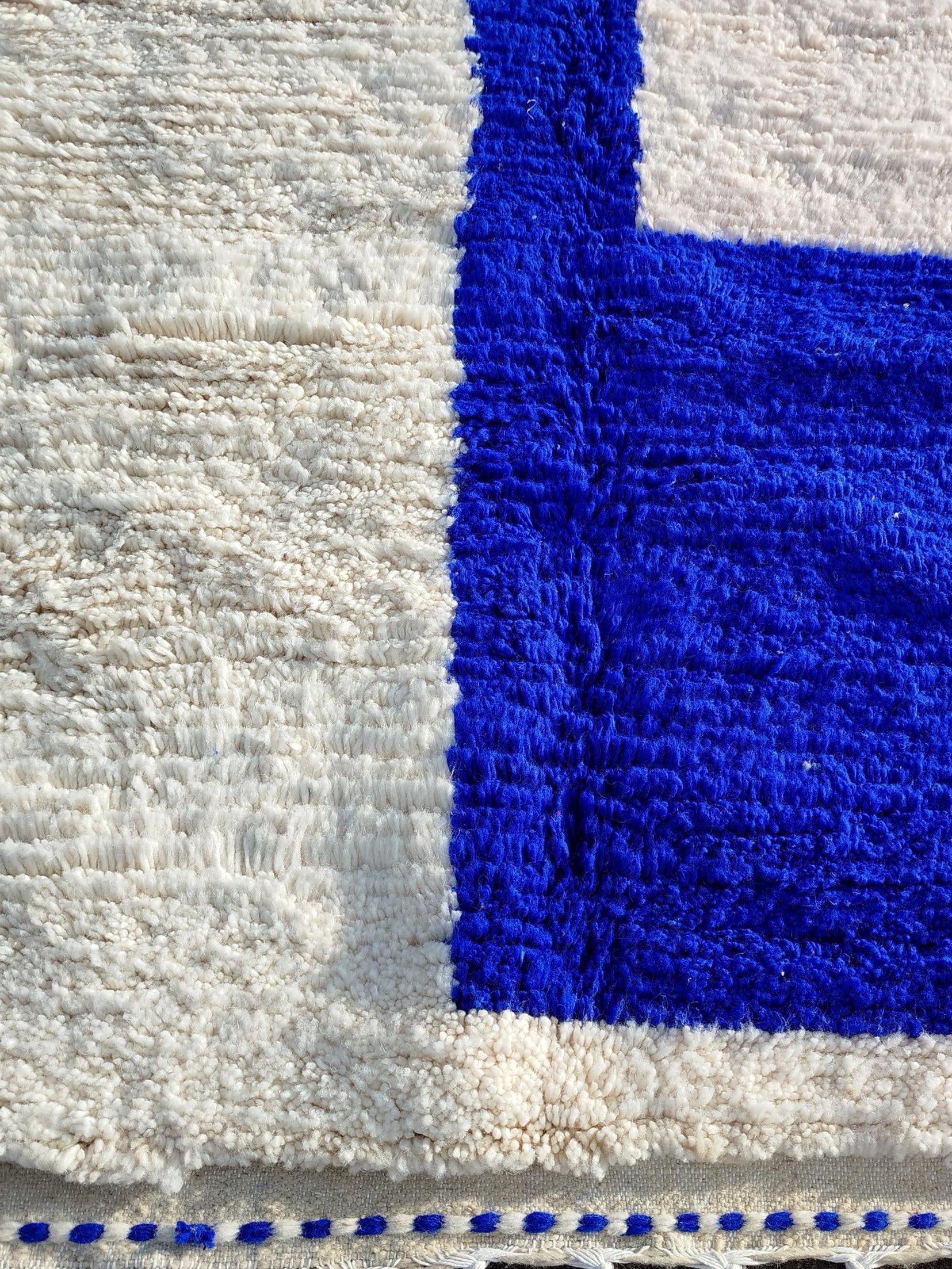 Tapis Berbère Bleu - Majorelle