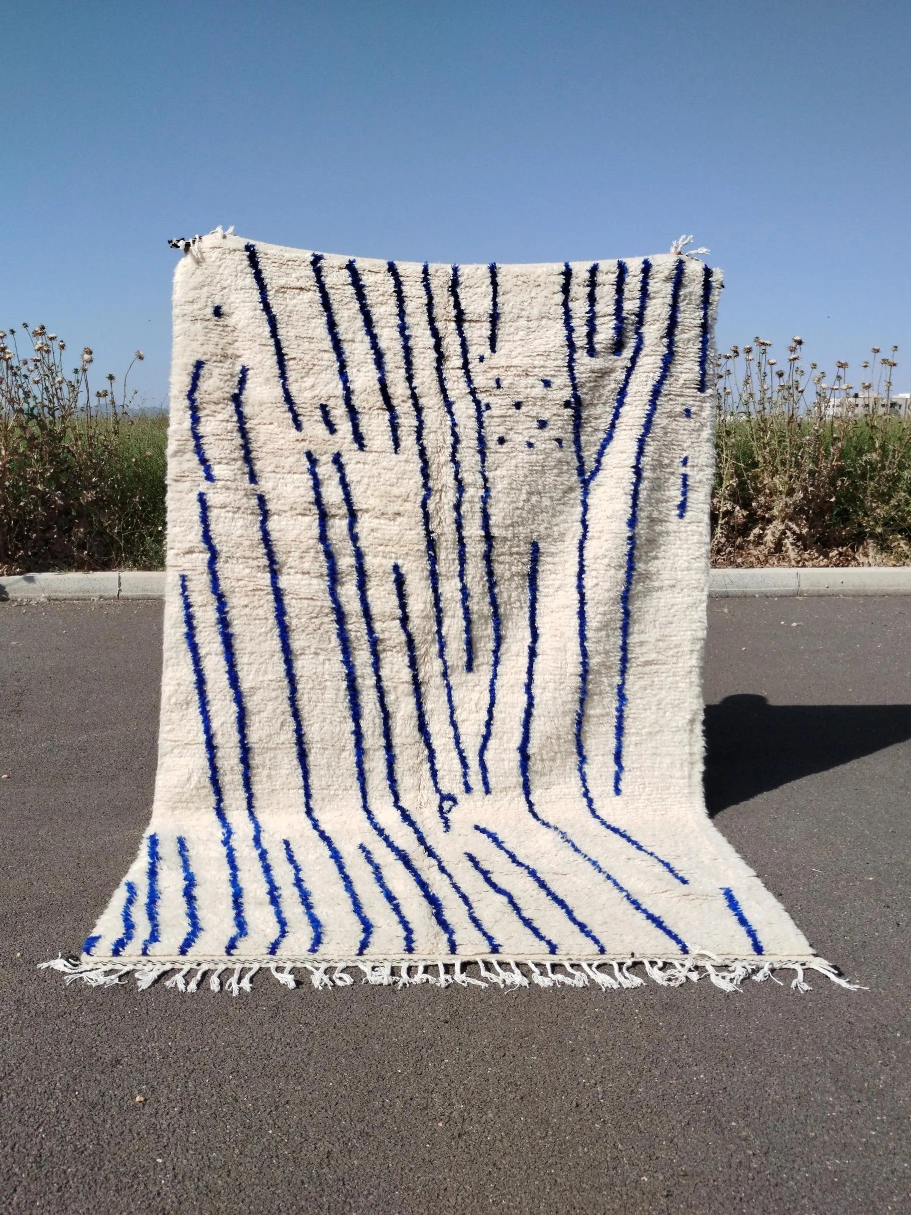 Blue Berber Rug - Élan